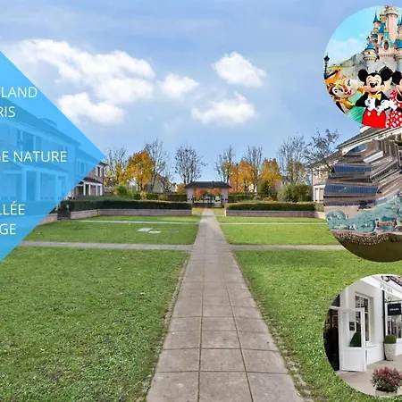 شقة Appart Cosy Confort Disneyland Jardin 4 Pers